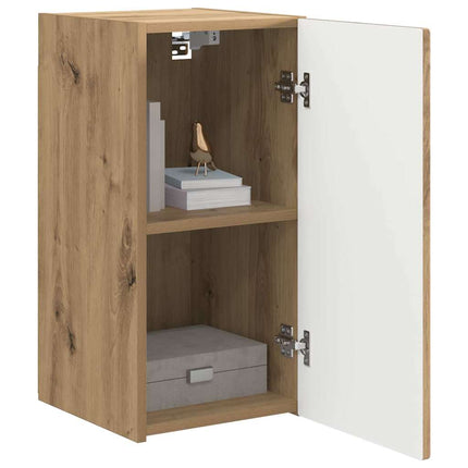 TV Vägghylla 2 pcs Artisan Ek 30 x 31 x 60 cm Konstruerat trä