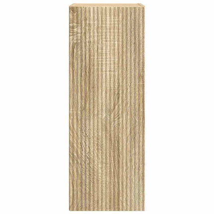 TV Vägghylla 2 pcs Sonoma 30 x 31 x 80 cm Konstruerat trä