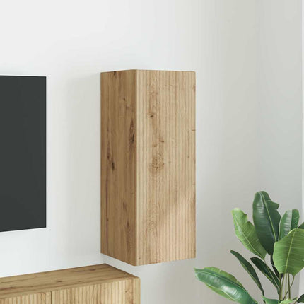 TV Vägghylla Artisan Ek 30 x 31 x 80 cm Konstruerat trä