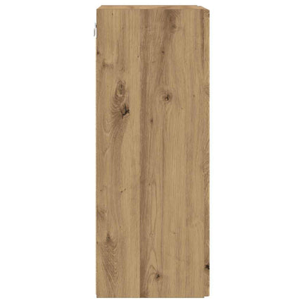 TV Vägghylla 30 x 31 x 80 cm Artisan Ek Konstruerat trä