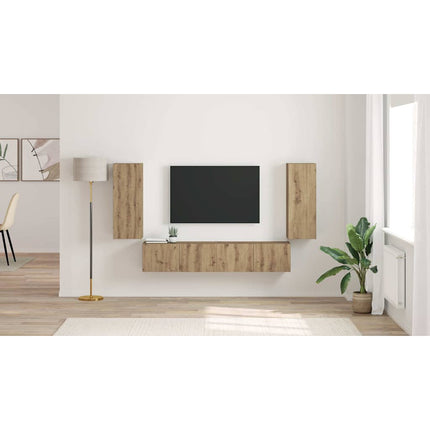 TV Vägghylla 2 st Artisan Ek Konstruerat trä