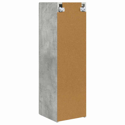 TV Vägghylla Betong 30 x 31 x 100 cm Konstruerat trä