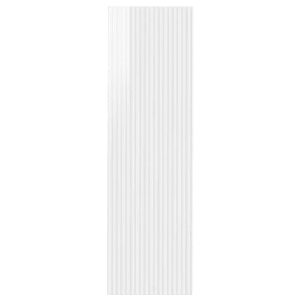 TV Vägghylla 2 pcs Glansig Vit 30 x 31 x 100 cm Konstruerat trä