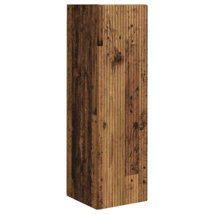 TV Vägghylla Gammalt trä 30 x 31 x 100 cm Konstruerat trä