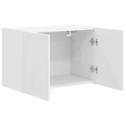 TV Vägghylla 59,5 x 31 x 40 cm Vit Konstruerat trä