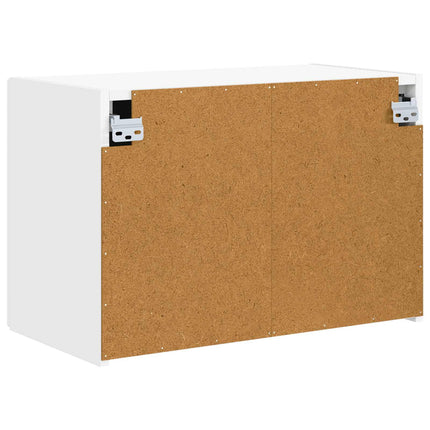 TV Vägghylla 59,5 x 31 x 40 cm Vit Konstruerat trä