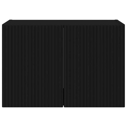 TV Vägghylla Svart 59,5 x 31 x 40 cm Konstruerat trä