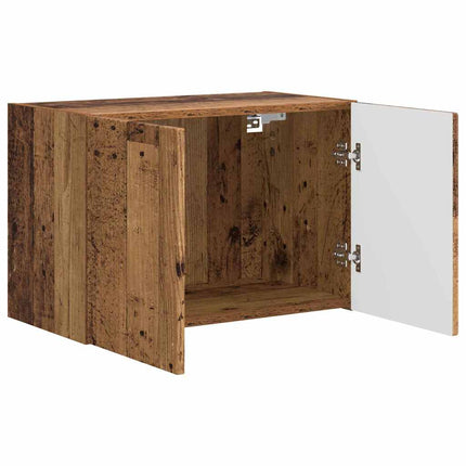 TV Vägghylla Gammalt trä 59,5 x 31 x 40 cm Konstruerat trä