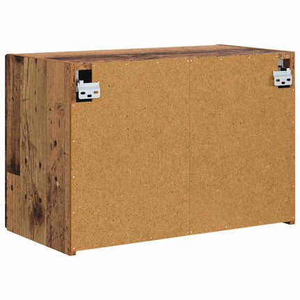 TV Vägghylla Gammalt trä 59,5 x 31 x 40 cm Konstruerat trä