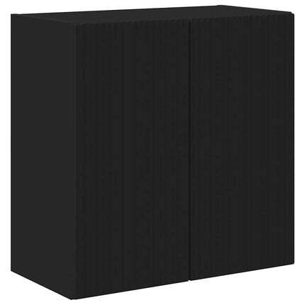 TV Vägghylla Svart 59,5 x 31 x 60 cm Konstruerat trä