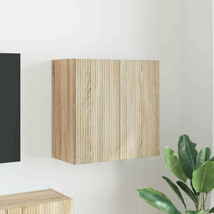 TV Vägghylla Sonoma-ek 59,5 x 31 x 60 cm Konstruerat trä