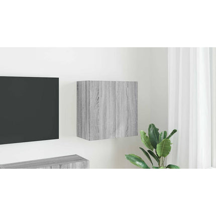 TV Vägghylla 59,5 x 31 x 60 cm Grå Sonoma Konstruerat trä