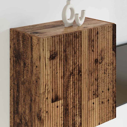 TV Vägghylla Gammalt trä 59,5 x 31 x 60 cm Konstruerat trä