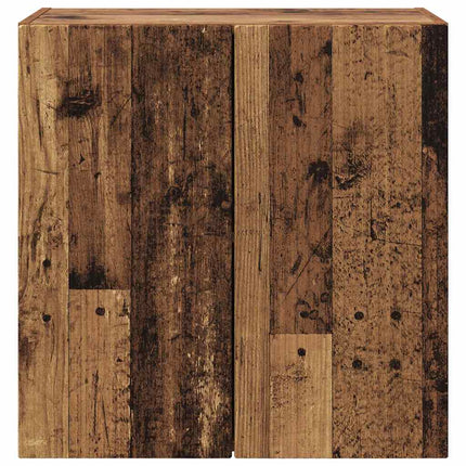 TV Vägghylla Gammalt trä 59,5 x 31 x 60 cm Konstruerat trä