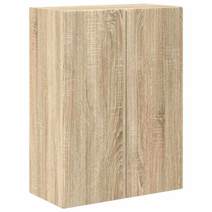 TV Vägghylla 59,5 x 31 x 80 cm Sonoma-ek Konstruerat trä