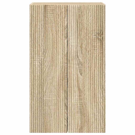 TV Vägghylla Sonoma-ek 59,5 x 31 x 100 cm Konstruerat trä