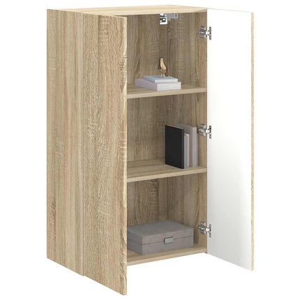 TV Vägghylla Sonoma-ek 59,5 x 31 x 100 cm Konstruerat trä