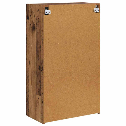 TV Vägghylla Gammalt trä 59,5 x 31 x 100 cm Konstruerat trä