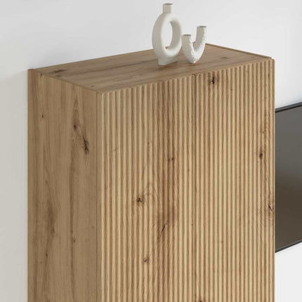 TV Vägghylla Artisan Ek 59,5 x 31 x 100 cm Konstruerat trä