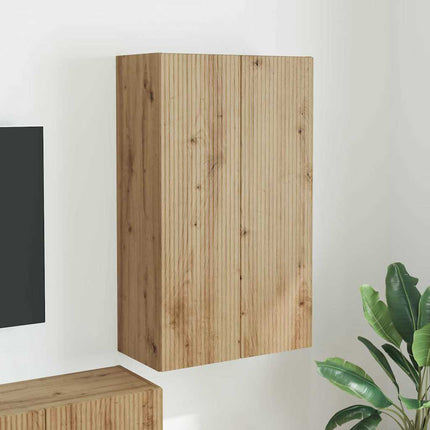 TV Vägghylla Artisan Ek 59,5 x 31 x 100 cm Konstruerat trä