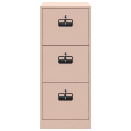 Arkivkåp med låda Rosa 44 x 50 x 106.5 cm Kallvalsat Stål