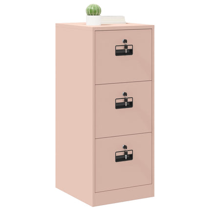 Arkivkåp med låda Rosa 44 x 50 x 106.5 cm Kallvalsat Stål