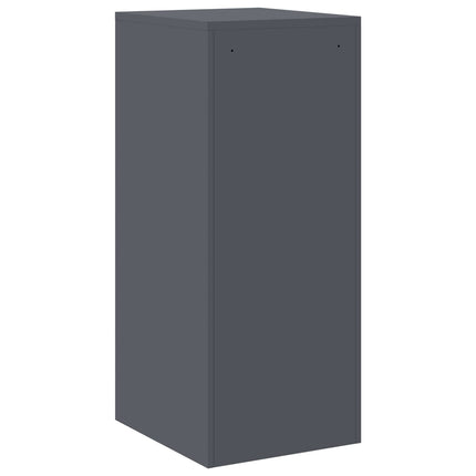 Arkivkåp med låda Antracit 44 x 50 x 106.5 cm Kallvalsat Stål