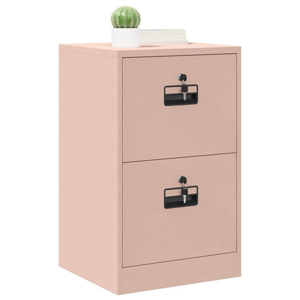 Arkivkåp med låda Rosa 45,5 x 42 x 74,5 cm Kallvalsat Stål