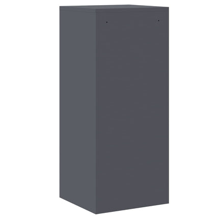 Arkivkåp med låda Antracit 45,5 x 42 x 106,5 cm Kallvalsat Stål