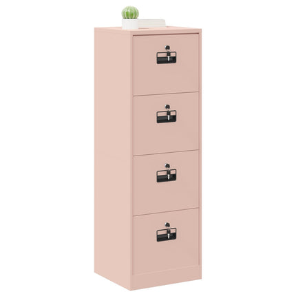 Arkivkåp med låda Rosa 44 x 50 x 106.5 cm Kallvalsat Stål