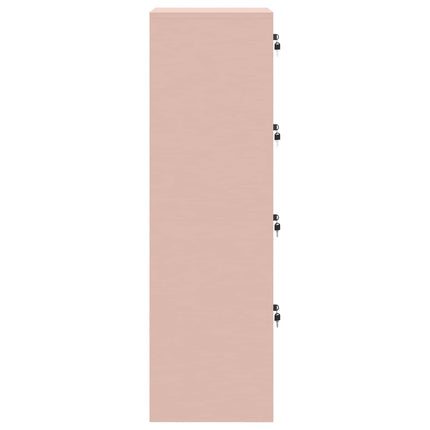 Arkivkåp med låda Rosa 44 x 50 x 106.5 cm Kallvalsat Stål