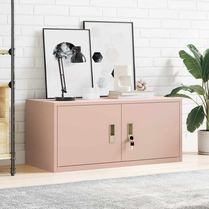 Förvaringsskåp Rosa 90 x 40 x 40 cm Stål