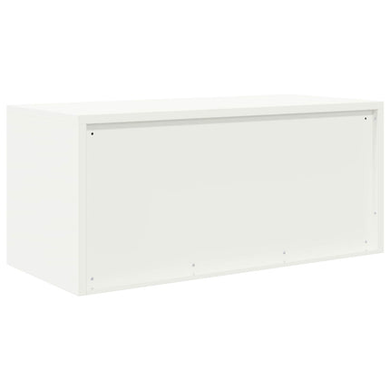 Förvaringsskåp Vit 90 x 40 x 40 cm Stål