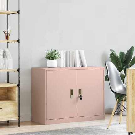Förvaringsskåp Rosa 90 x 40 x 70 cm Stål