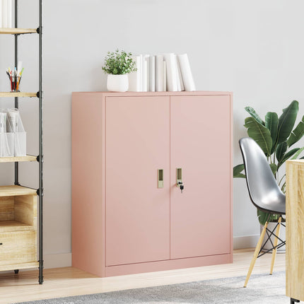 Förvaringsskåp Rosa 90 x 40 x 105 cm Stål