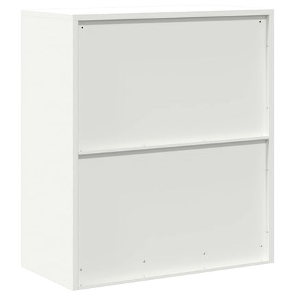 Förvaringsskåp Vit 80 x 40 x 90 cm Stål