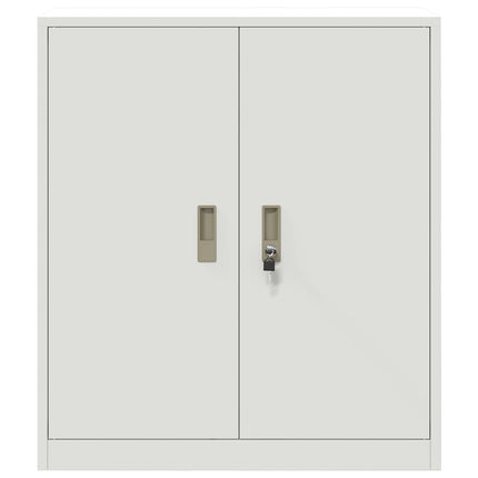 Förvaringsskåp Vit 80 x 40 x 90 cm Stål