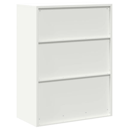 Förvaringsskåp Vit 80 x 40 x 105 cm Stål