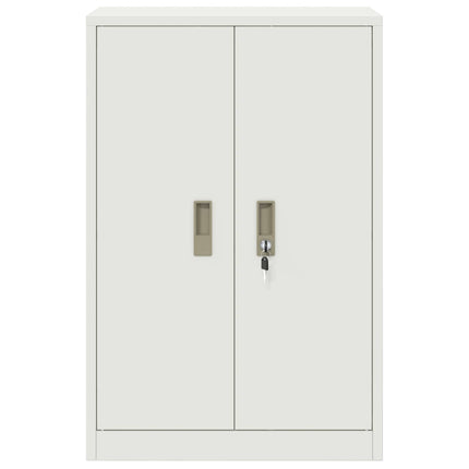 Förvaringsskåp Vit 60 x 40 x 90 cm Stål