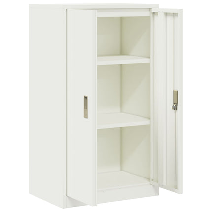 Förvaringsskåp Vit 60 x 40 x 105 cm Stål