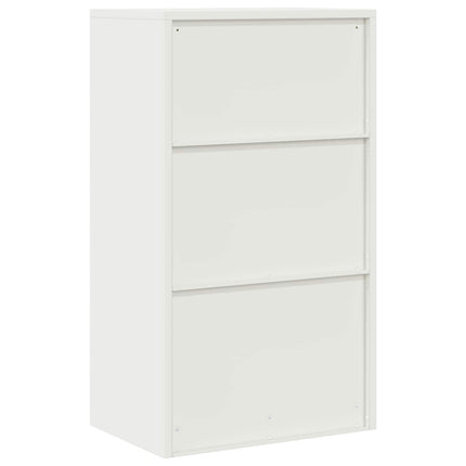 Förvaringsskåp Vit 60 x 40 x 105 cm Stål