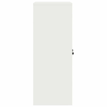Förvaringsskåp Vit 60 x 40 x 105 cm Stål