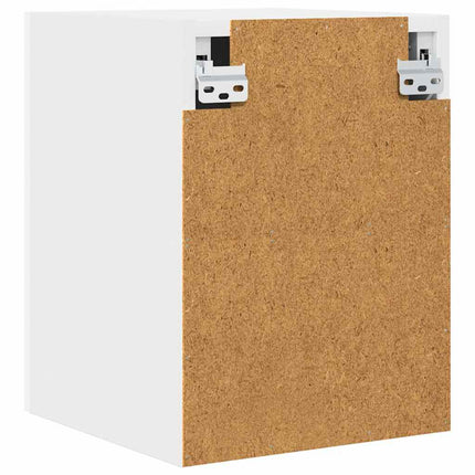 Hängande skåp 2 pcs Vit 30 x 31 x 40 cm Konstruerat trä
