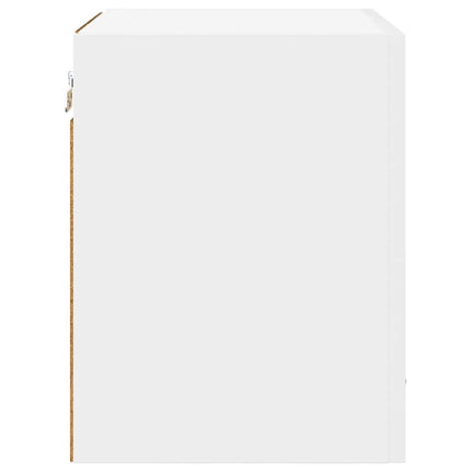 Hängande skåp 2 pcs Vit 40 x 31 x 40 cm Konstruerat trä