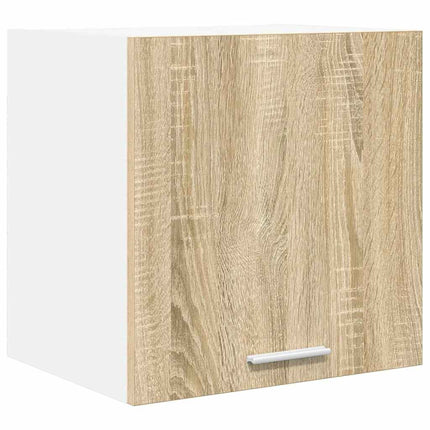 Hängande skåp Riga 2 pcs Sonoma ek och vit 40 x 31 x 40 cm