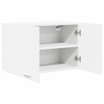Hängande skåp 2 pcs Vit 60 x 31 x 40 cm Konstruerat trä