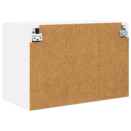 Hängande skåp 2 pcs Vit 60 x 31 x 40 cm Konstruerat trä