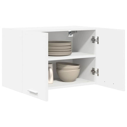 Hängande skåp 2 pcs Vit 60 x 31 x 40 cm Konstruerat trä