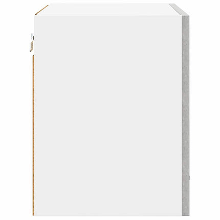 Hängande skåp med lagring Riga 2 pcs Betonggrå 40 x 31 x 40 cm