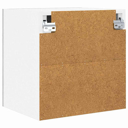 Hängande skåp 2 pcs Grå Sonoma 40 x 31 x 40 cm Konstruerat trä